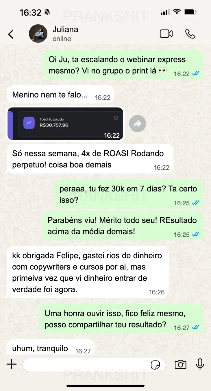Depoimento Juliana